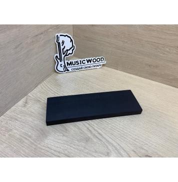Граб Black заготовка для бриджа акустической гитары Смешанный ААА 11.5х55х173 мм-0