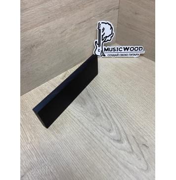 Граб Black заготовка для бриджа акустической гитары Смешанный ААА 11.5х55х173 мм-5