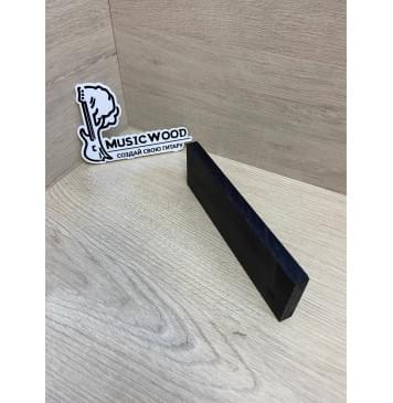 Граб Black заготовка для бриджа акустической гитары Смешанный ААА 11.5х55х173 мм-4