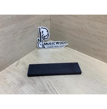 Граб Black заготовка для бриджа акустической гитары Смешанный ААА 11х41х165 мм-3