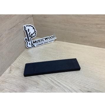 Граб Black заготовка для бриджа акустической гитары Смешанный ААА 11х41х165 мм-0