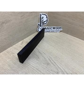 Граб Black заготовка для бриджа акустической гитары Смешанный ААА 11х41х165 мм-2