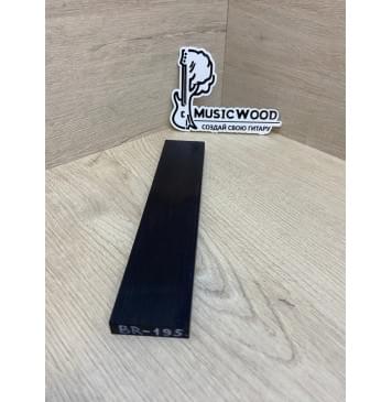 Граб Black заготовка для бриджа акустической гитары Смешанный ААА 10.5х43х215 мм-2
