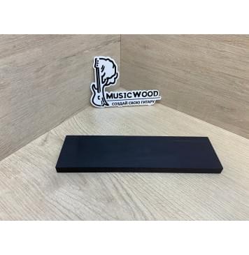 Граб Black заготовка для бриджа акустической гитары Смешанный ААА 11х59х215 мм-0