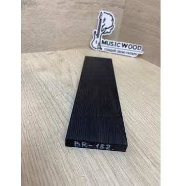 Граб Black заготовка для бриджа акустической гитары Смешанный ААА 11х59х215 мм-1