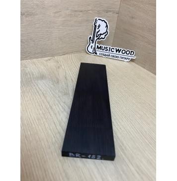 Граб Black заготовка для бриджа акустической гитары Смешанный ААА 11х59х215 мм-2