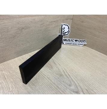 Граб Black заготовка для бриджа акустической гитары Смешанный ААА 11х59х215 мм-5