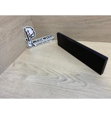 Граб Black заготовка для бриджа акустической гитары Смешанный ААА 11х59х215 мм-4