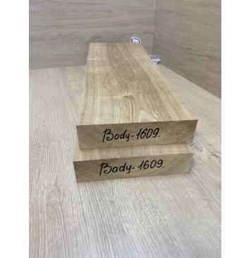 Ясень Дальневосточный Заготовка корпуса Тангент АА 44.3х182х570-540 мм, 2 шт, 676 кг/м3-8