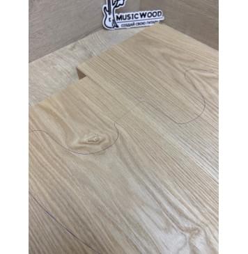 Ясень Дальневосточный Легкий Заготовка корпуса Смешанный А 47.5х185х570-545 мм, 2 шт, 590 кг/м3-4