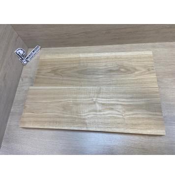 Ясень Дальневосточный Волнистый Заготовка корпуса Тангент А Волна АА 42х185х570-550 мм, 2 шт, 712 кг/м3-0