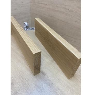 Ясень Дальневосточный Волнистый Заготовка корпуса Тангент А Волна АА 42х185х570-550 мм, 2 шт, 712 кг/м3-10