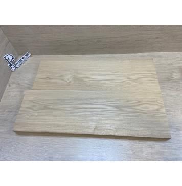 Ясень Дальневосточный Заготовка корпуса Тангент АА 47.5х185х570-550 мм, 2 шт, 603 кг/м3-0