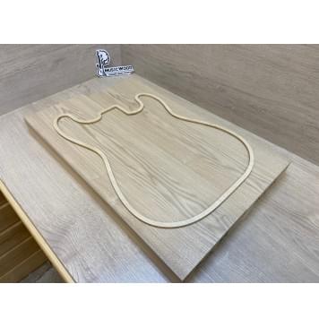 Ясень Дальневосточный Заготовка корпуса Тангент АА 47.5х185х570-550 мм, 2 шт, 603 кг/м3-1