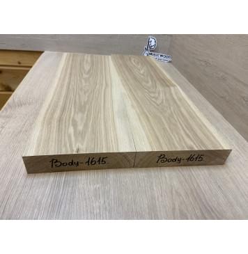 Ясень Дальневосточный Заготовка корпуса Тангент А 41х182х570-545 мм, 2 шт, 680 кг/м3-2