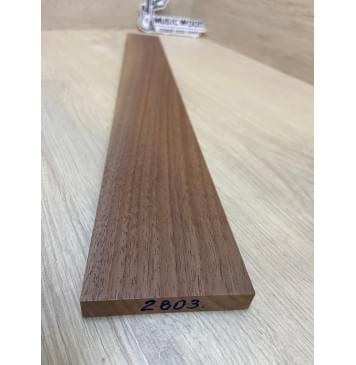 Орех Американский заготовка накладки для электрогитары Смешанный ААА 12х75-53х490 мм-1