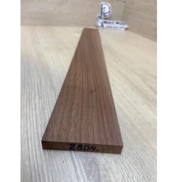 Орех Американский заготовка накладки для электрогитары Смешанный ААА 12х75-53х490 мм-1