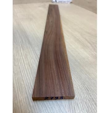 Орех Американский заготовка накладки для электрогитары Смешанный АА 9.5х60-50х520 мм-1