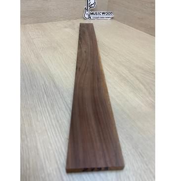 Орех Американский заготовка накладки для электрогитары Смешанный АА 9.5х60-50х520 мм-2