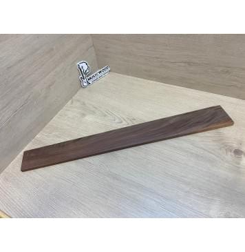 Орех Американский заготовка накладки для электрогитары Смешанный АА 9.5х73-58х585 мм-10