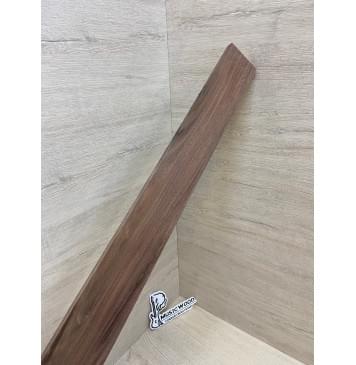 Орех Американский заготовка накладки для электрогитары Смешанный АА 9.5х73-58х585 мм-0