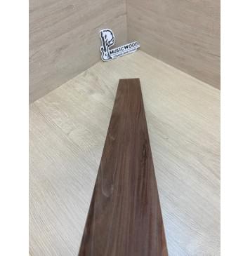 Орех Американский заготовка накладки для электрогитары Смешанный АА 9.5х73-58х585 мм-5