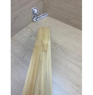 Клён Американский заготовка накладки для электрогитары Смешанный А 10.5х75-64х520 мм-12