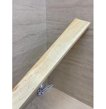 Клён Американский заготовка накладки для электрогитары Смешанный ААА 14.5х72-52х545 мм-3