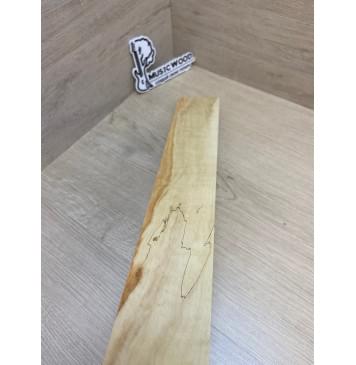 Клён Американский заготовка накладки для электрогитары Смешанный ААА 14.5х72-52х545 мм-5