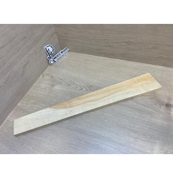 Клён Американский заготовка накладки для электрогитары Смешанный ААА 15.5х80-57х550 мм-0