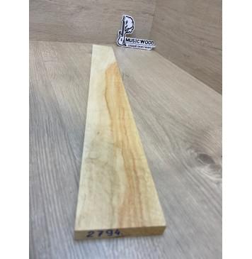 Клён Американский заготовка накладки для электрогитары Смешанный ААА 15.5х80-57х550 мм-2