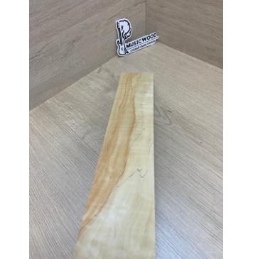 Клён Американский заготовка накладки для электрогитары Смешанный ААА 15.5х80-57х550 мм-10