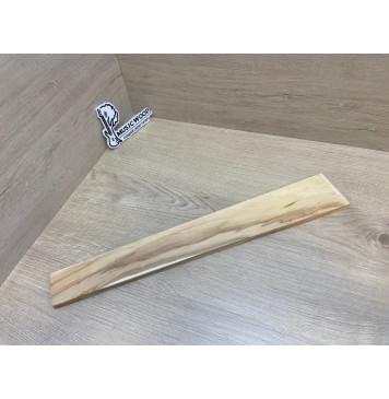 Клён Американский заготовка накладки для электрогитары Смешанный АА 11.5х75-52х480 мм-11