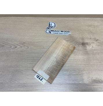 Клён Американский Волнистый заготовка накладки на головку грифа Радиал АА Волна АА 5х100-92х200-195 мм-0