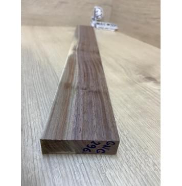 Орех Американский Заболонь заготовка грифа для Безголовой гитары Радиал А 20х72х620 мм-1