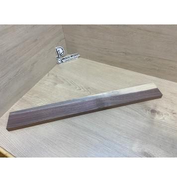 Орех Американский Заболонь заготовка грифа для Безголовой гитары Радиал А 20х72х620 мм-13