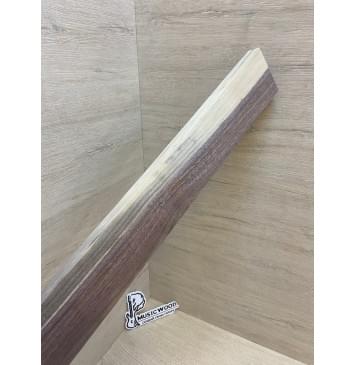Орех Американский Заболонь заготовка грифа для Безголовой гитары Радиал А 20х72х620 мм-8