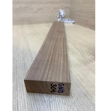 Орех Американский заготовка грифа для Безголовой гитары Радиал АА 30х75-68х545 мм-1
