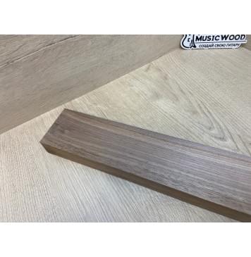 Орех Американский заготовка грифа для Безголовой гитары Радиал АА 30х75-68х545 мм-11