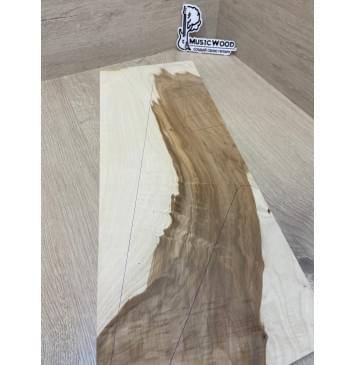 Клён Американский Волнистый заготовка на топ Смешанный АА Волна АА 18х230-195х575-535 мм - (1шт. под распил) Уценка-трещины с одной стороны-4