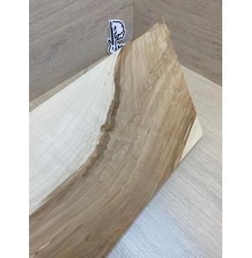 Клён Американский Волнистый заготовка на топ Смешанный АА Волна АА 18х230-195х575-535 мм - (1шт. под распил) Уценка-трещины с одной стороны-8