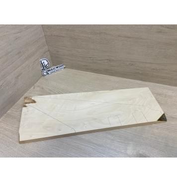 Клён Американский Волнистый заготовка на топ Смешанный АА Волна А 18х215-175х565-535 мм - (1шт. под распил)-3