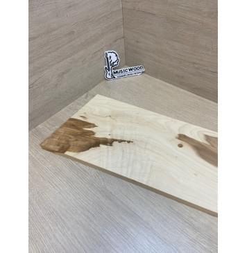 Клён Американский Волнистый заготовка на топ Смешанный АА Волна А 18х215-175х565-535 мм - (1шт. под распил)-9