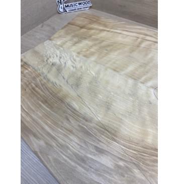 Берёза Пламенная заготовка на топ Смешанный АА Волна АА 9х270-200х575 мм - 2шт (книжкой)-4