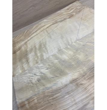 Берёза Пламенная заготовка на топ Смешанный АА Волна АА 9х270-200х575 мм - 2шт (книжкой)-6