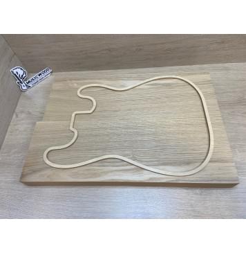 Ясень Дальневосточный Легкий Заготовка корпуса Смешанный АА 47.5х187х560-510 мм, 2 шт, 583 кг/м3-0