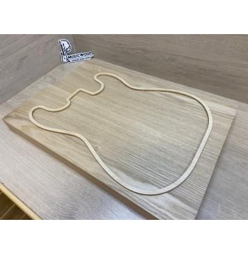 Ясень Дальневосточный Легкий Заготовка корпуса Смешанный АА 47.5х187х560-510 мм, 2 шт, 583 кг/м3-9