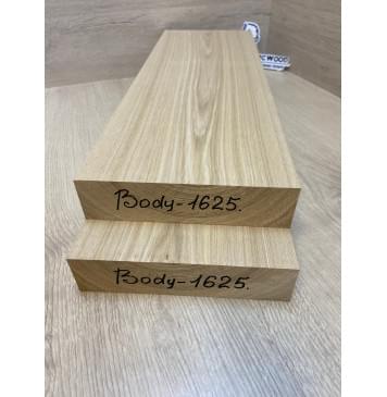 Ясень Дальневосточный Заготовка корпуса Тангент АА 45х186х580-540 мм, 2 шт, 605 кг/м3-10