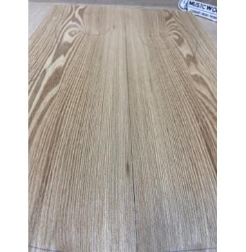 Ясень Дальневосточный Легкий заготовка на топ Смешанный А 17х170х510 мм, 2 шт. (книжкой), 586 кг/м3 (Уценка-сучки)-3