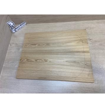 Ясень Дальневосточный Легкий заготовка на топ Смешанный А 17х183-175х460 мм, 2 шт. (книжкой), 537 кг/м3-0